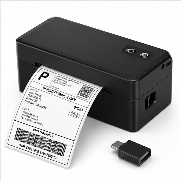 Stampante Termica Etichette Spedizione Bluetooth 10X15Cm