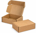 10 Scatole Fustellate Automontanti Avana – 14X14X16 Cm – Scatole in Cartone per Spedizioni, E-Commerce, Imballaggi