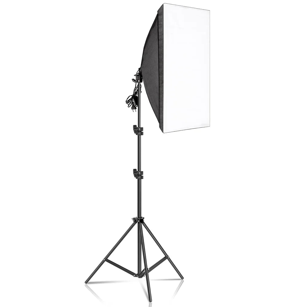 Photography Softbox Lighting Kits 50X70Cm Professional Continuous Light System Soft Box for Photo Studio Equipment